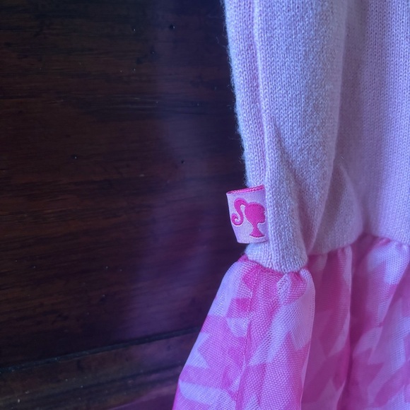 Barbie pink sweater dress in size M - Picture 6 of 7